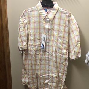 Vintage NWT George Strait Cowboy Cut Collection by Wrangler Western Button Up